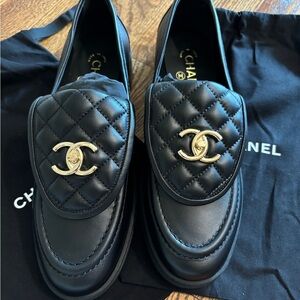 BNIB CHANEL TURNLOCK LOAFERS